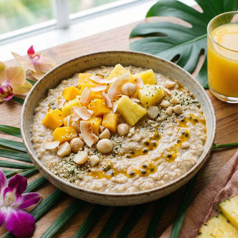 Mixed Berry Protein Oatmeal
