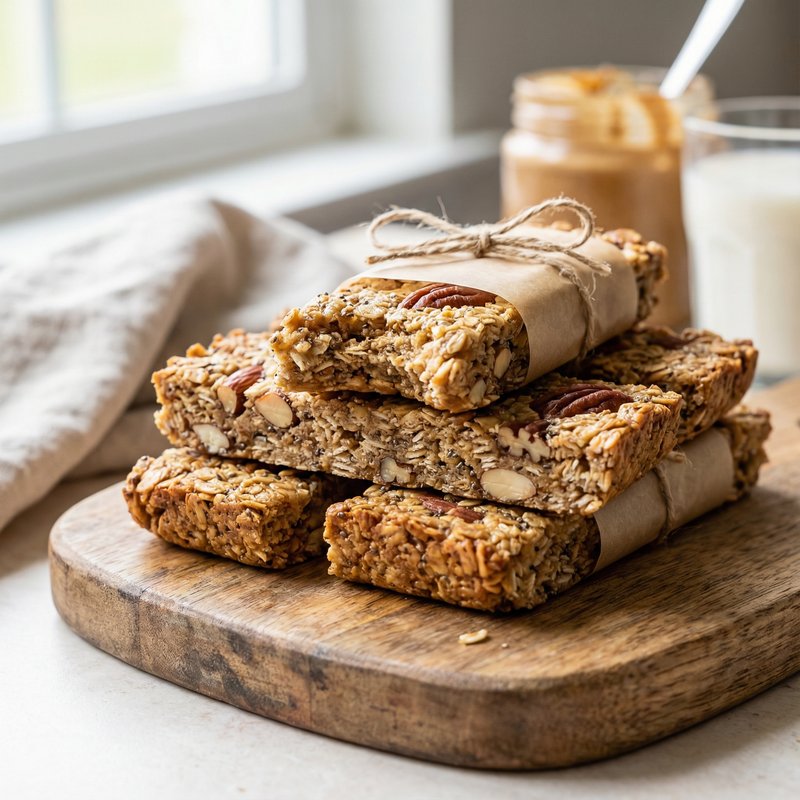 Oatmeal Protein Bars
